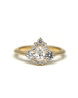 Round & Pear Shape Diamond Aura Ring 0.78 ct - Lab Grown Diamonds