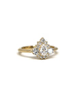 Round & Pear Shape Diamond Aura Ring 0.78 ct - Lab Grown Diamonds