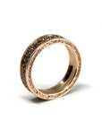 cognac men diamond ring edgy fine jewelry textured men ring cognac diamond