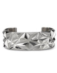 Statement bracelet. Silver jewelry bracelet. Bling silver bracelet