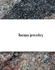 Bena Jewelry Edgy Pendant Box Packaging Made in Montreal Canada