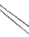 Silver Vertical Pyramid Pendant