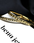 gold banble bracelet designed montreal bena jewelry