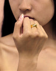 Gold Vermeil Alp Ring