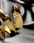 Statement Bracelet Vermeil Gold Silver Bold Bena Jewelry Made in Montreal Canada