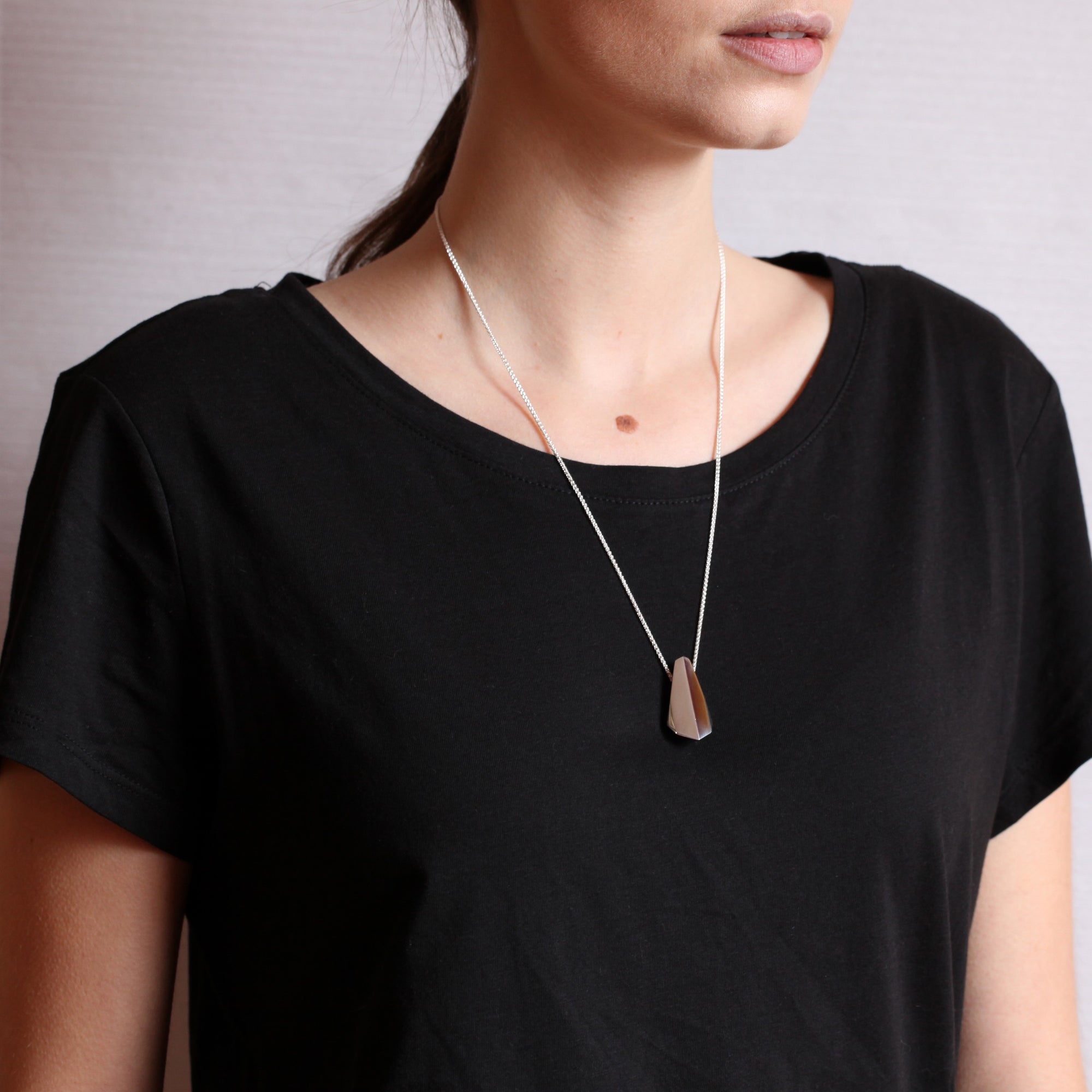 Small Ballast Silver Pendant