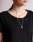 Small Ballast Silver Pendant