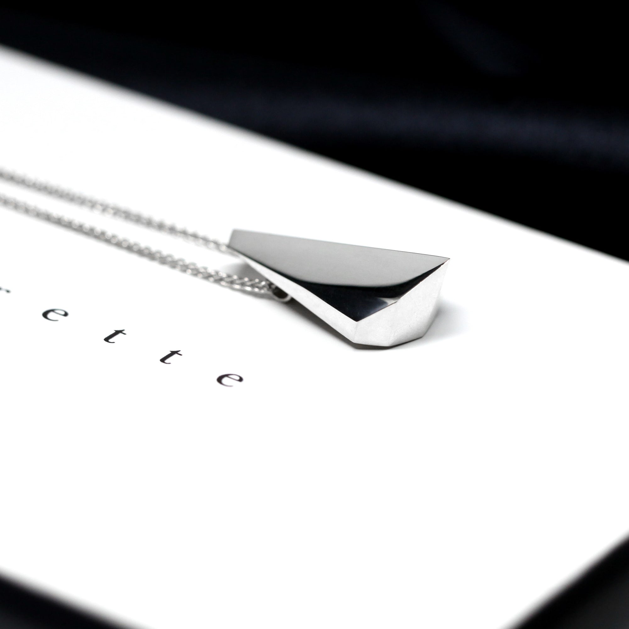 Small Ballast Silver Pendant