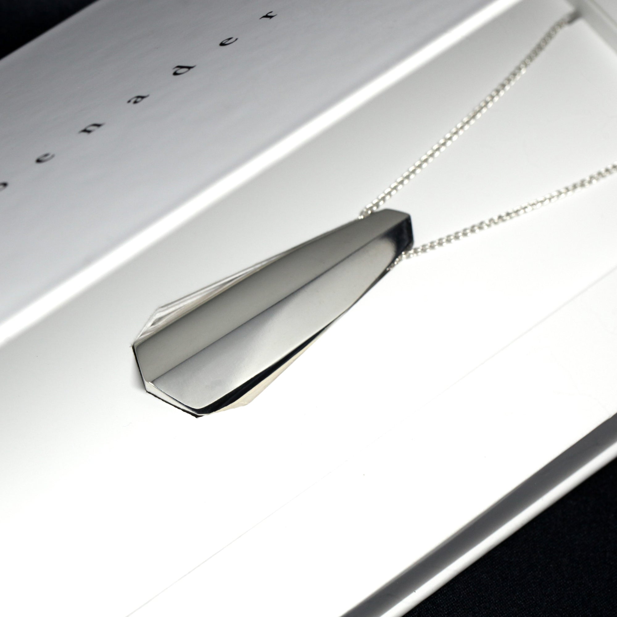 Silver Ballast Large Pendant