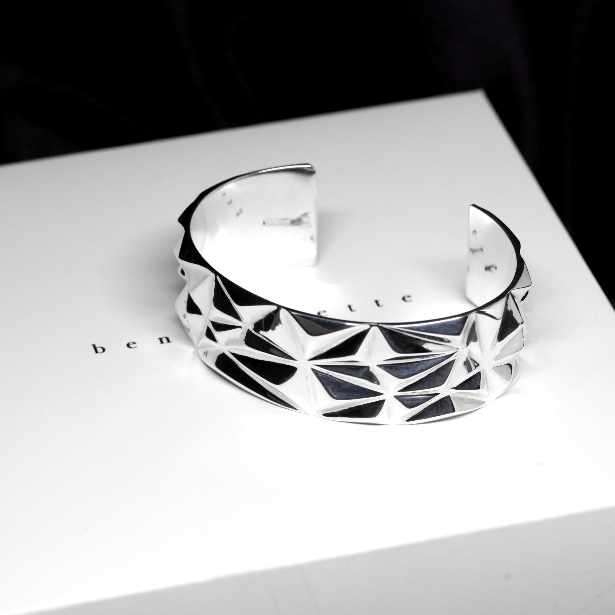 Silver Spike Bracelet