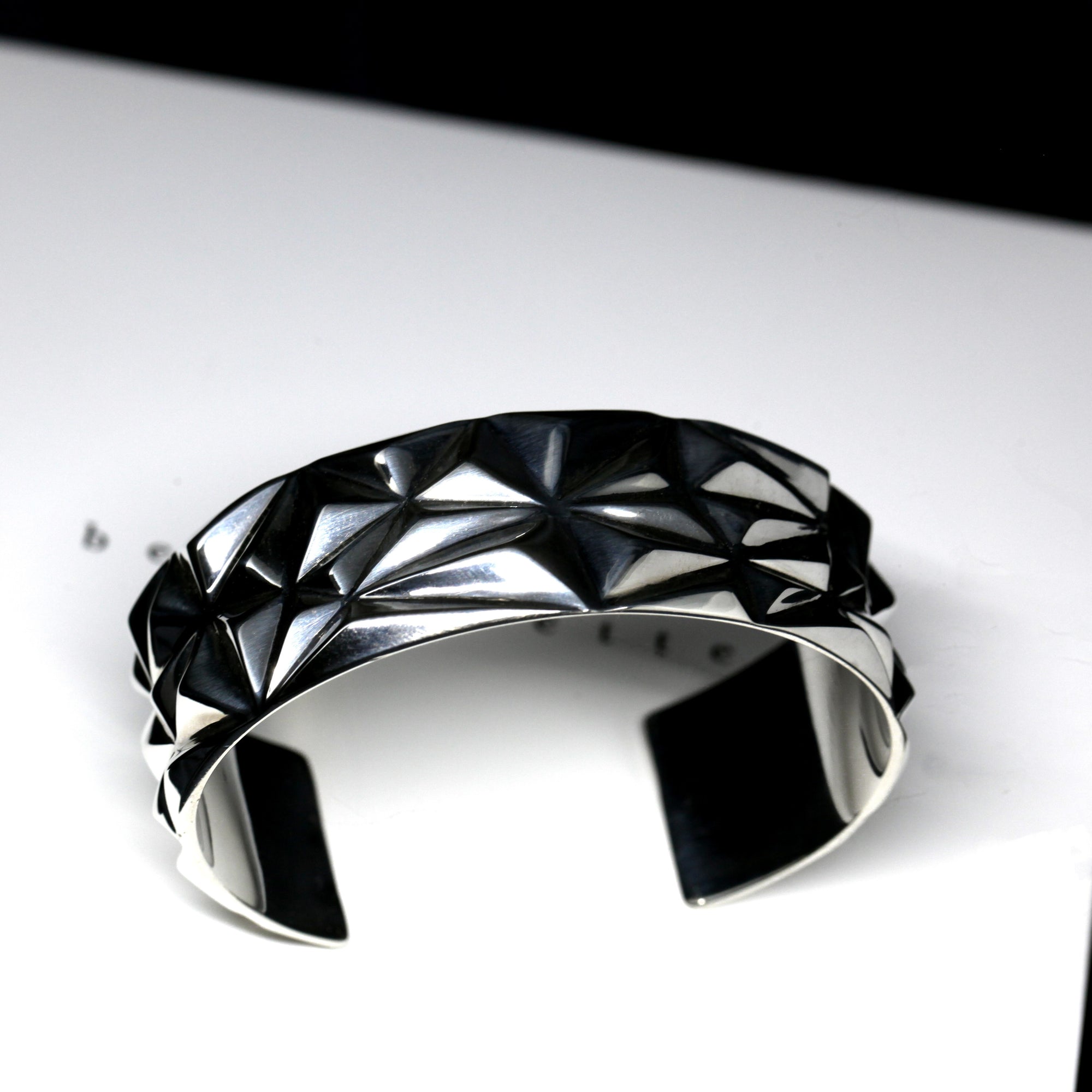 Silver Spike Bracelet