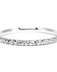 silver edgy bangle bracelet bena jewelry montreal minimalist jewelry designer fine jewelry montreal handmade bold jewelry