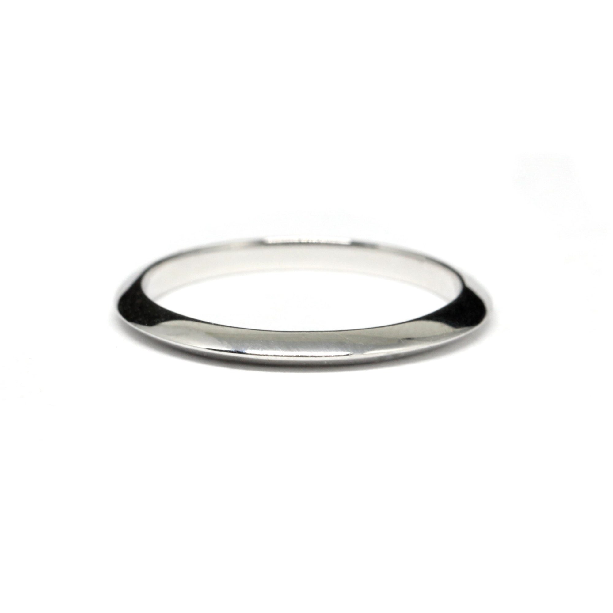 White Gold Matching Band