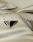 Statement sterling silver pendant fine jewelry modern design