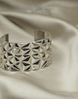 Statement bracelet. Silver jewelry bracelet Bena Jewelry Montreal