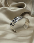 Statement bracelet. Silver jewelry bracelet. Gig silver bracelet