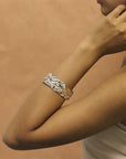 Silver Spike Bracelet