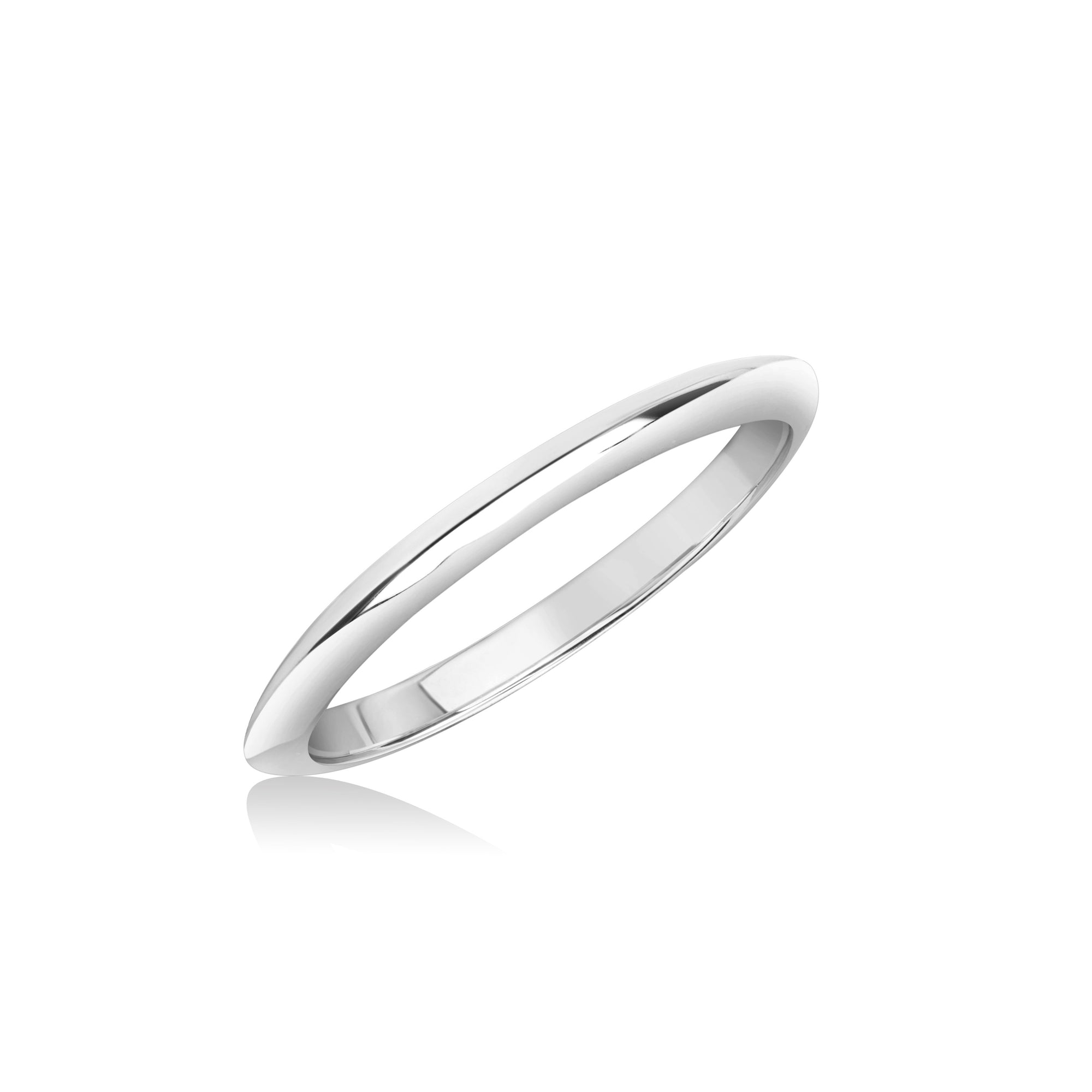 White Gold Matching Band