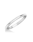 White Gold Matching Band