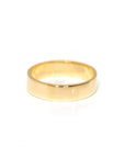 Flat Yellow Gold Men Band