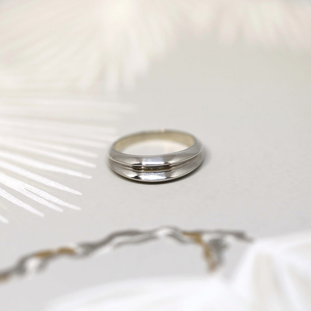 white gold edgy wedding band white gold bena jewelry designer