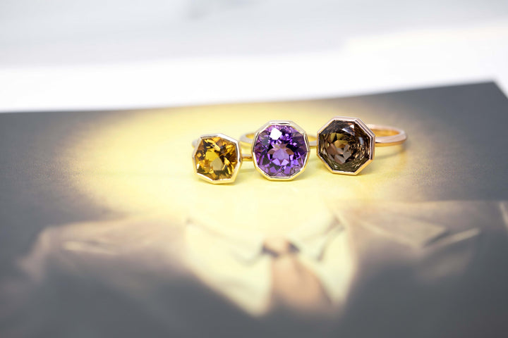 Custom Colored Gemstone Jewelry