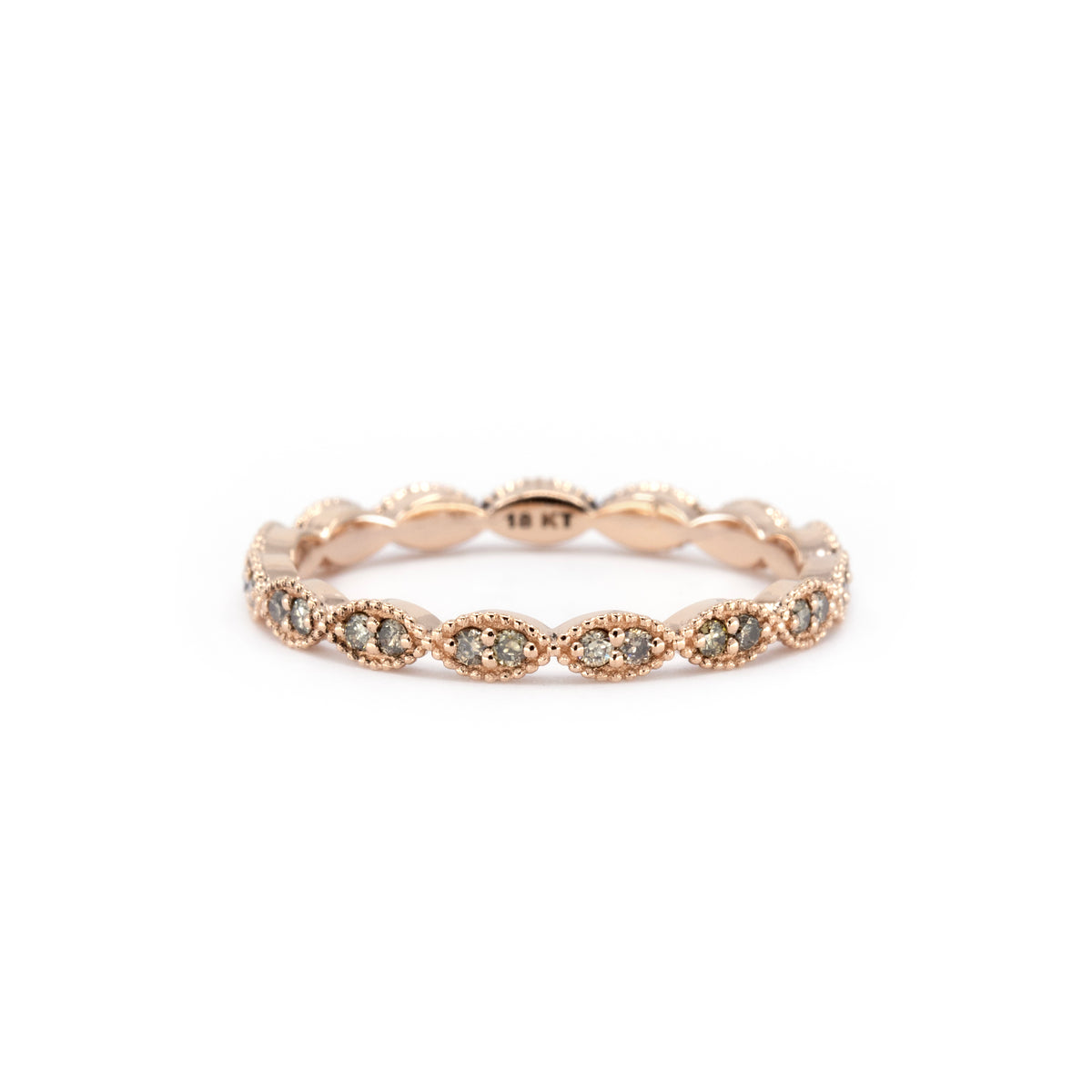 SHUTTLE BROW DIAMOND BROWN DIAMOND | Rose Gold
