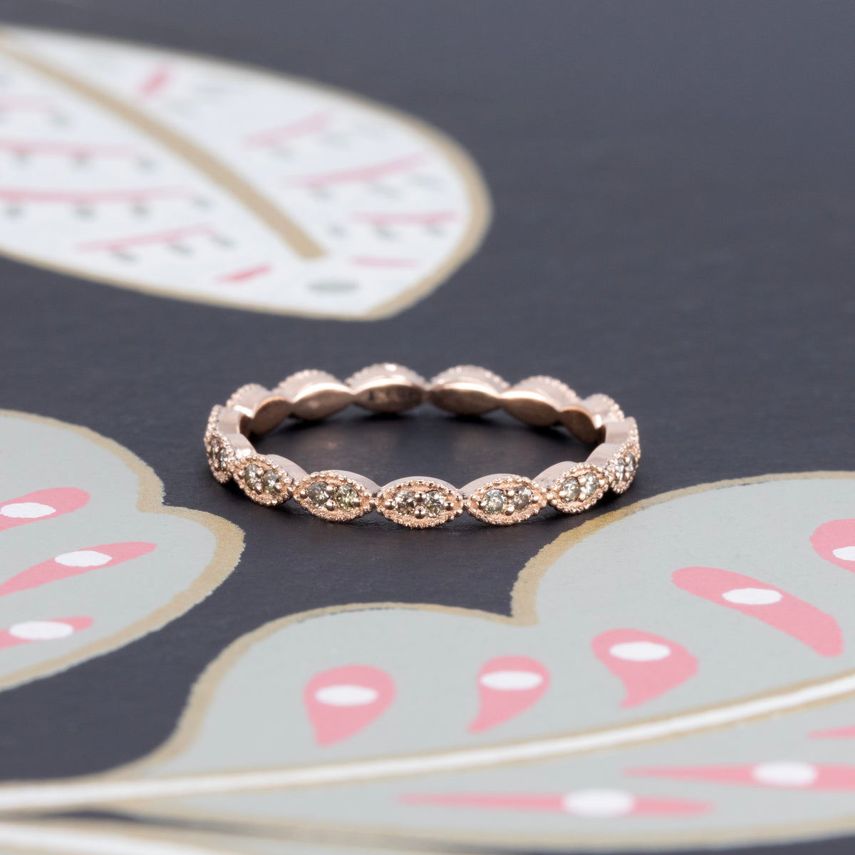 SHUTTLE BROW DIAMOND BROWN DIAMOND | Rose Gold
