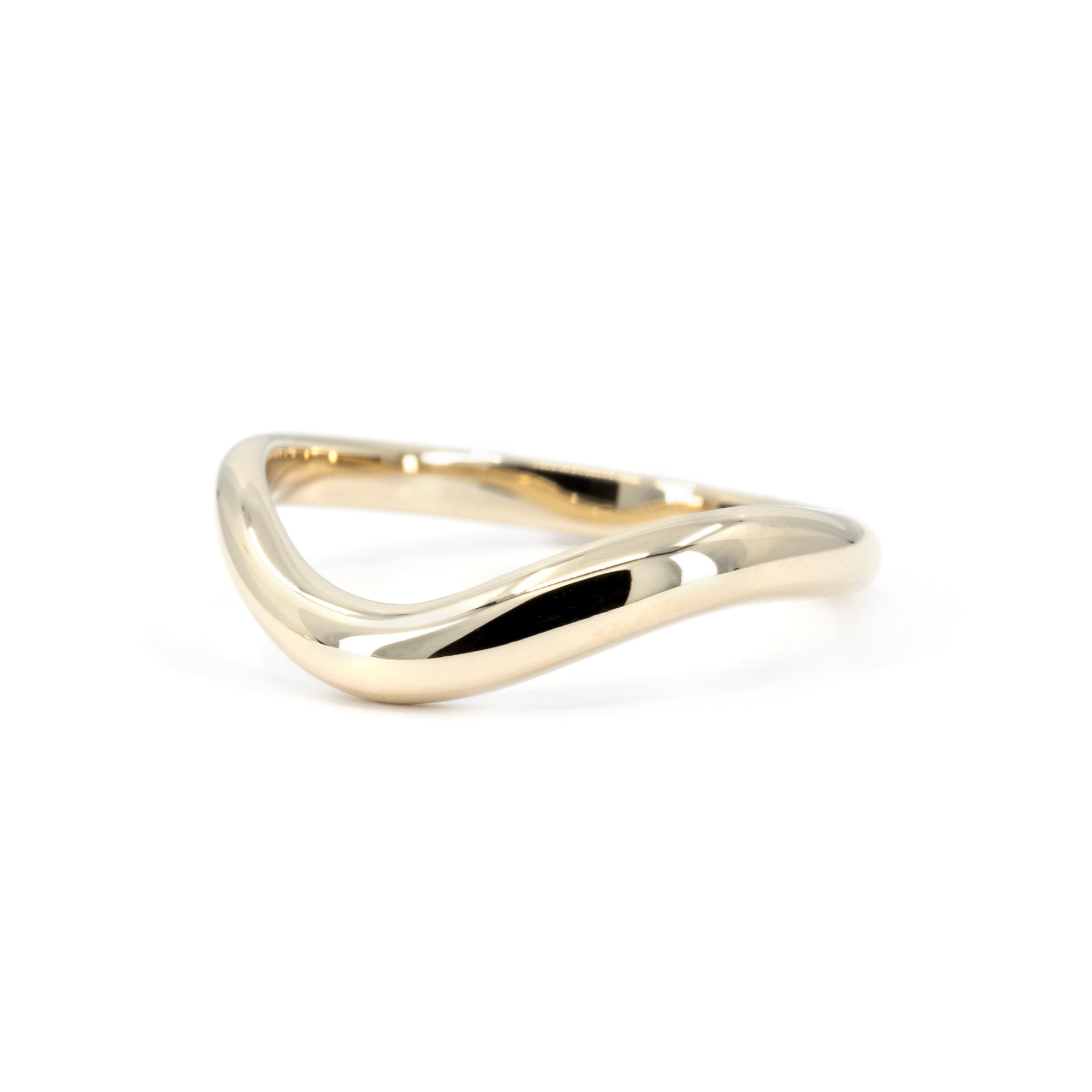 FLUID BEZEL PEAR SHAPE DIAMOND  | Yellow Gold