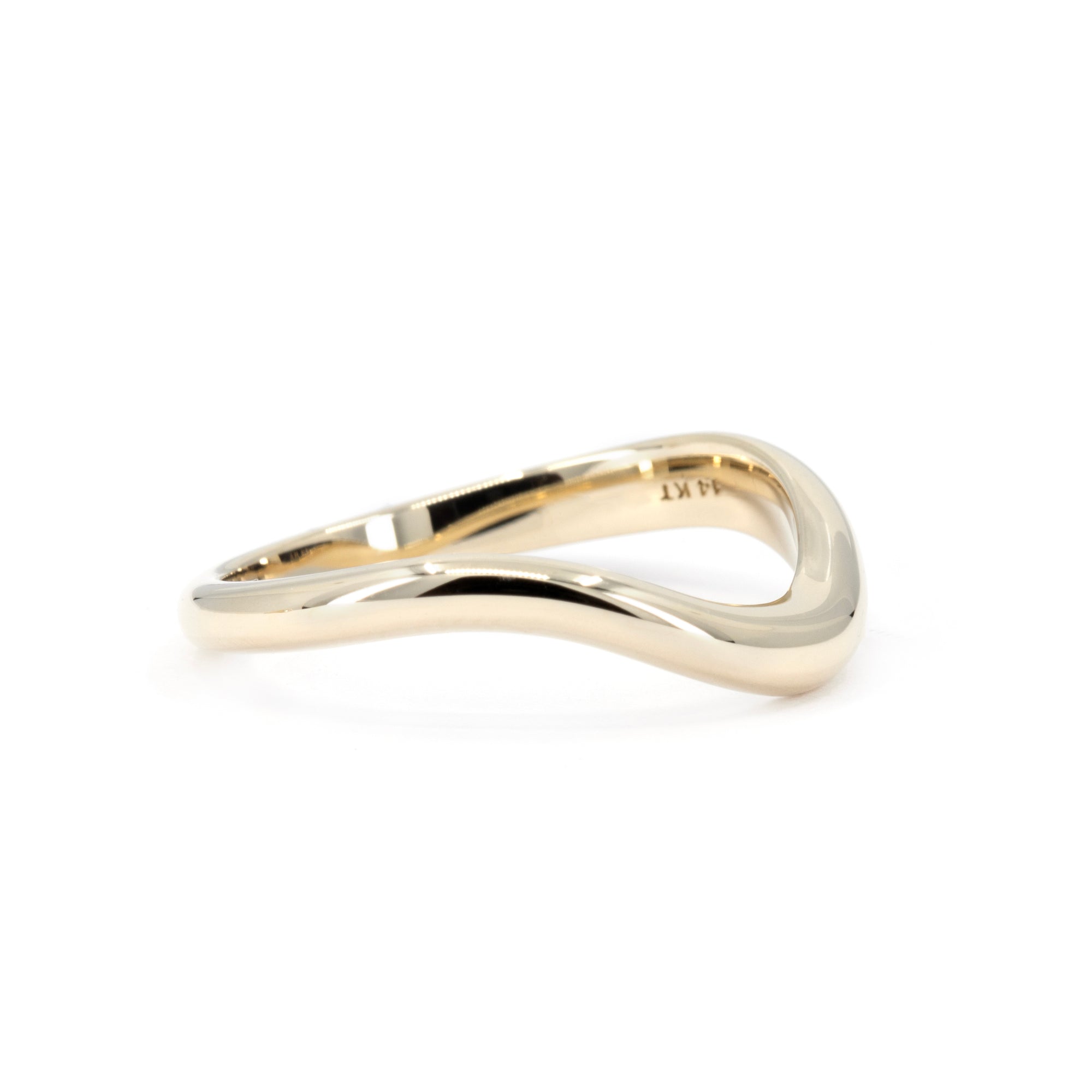 FLUID BEZEL PEAR SHAPE DIAMOND  | Yellow Gold