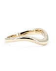 FLUID BEZEL PEAR SHAPE DIAMOND  | Yellow Gold