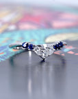MARQUISE DIAMOND DESIR RING | White Gold