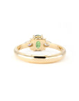 GREEN SAPPHIRE DESIR RING | Yellow Gold