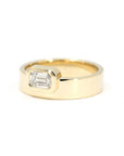 BOXY EMERALD DIAMOND | Yellow Gold