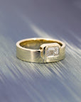 BOXY EMERALD DIAMOND | Yellow Gold