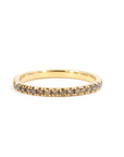 CLASSIC FULL GOLDEN DIAMOND ETERNITY | Yellow Gold