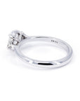 CLASSIC DESIR OVAL SHAPE DIAMOND | White Gold