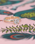 CLASSIC ROUND DIAMOND ENGAGEMENT RING | Yellow Gold