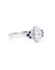 MARQUISE DIAMOND DESIR RING | White Gold