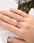 FLY MARQUISE SAPPHIRE & PEAR DIAMOND | Yellow Gold Ring