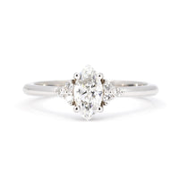 Marquise Diamond Désir White Gold Ring