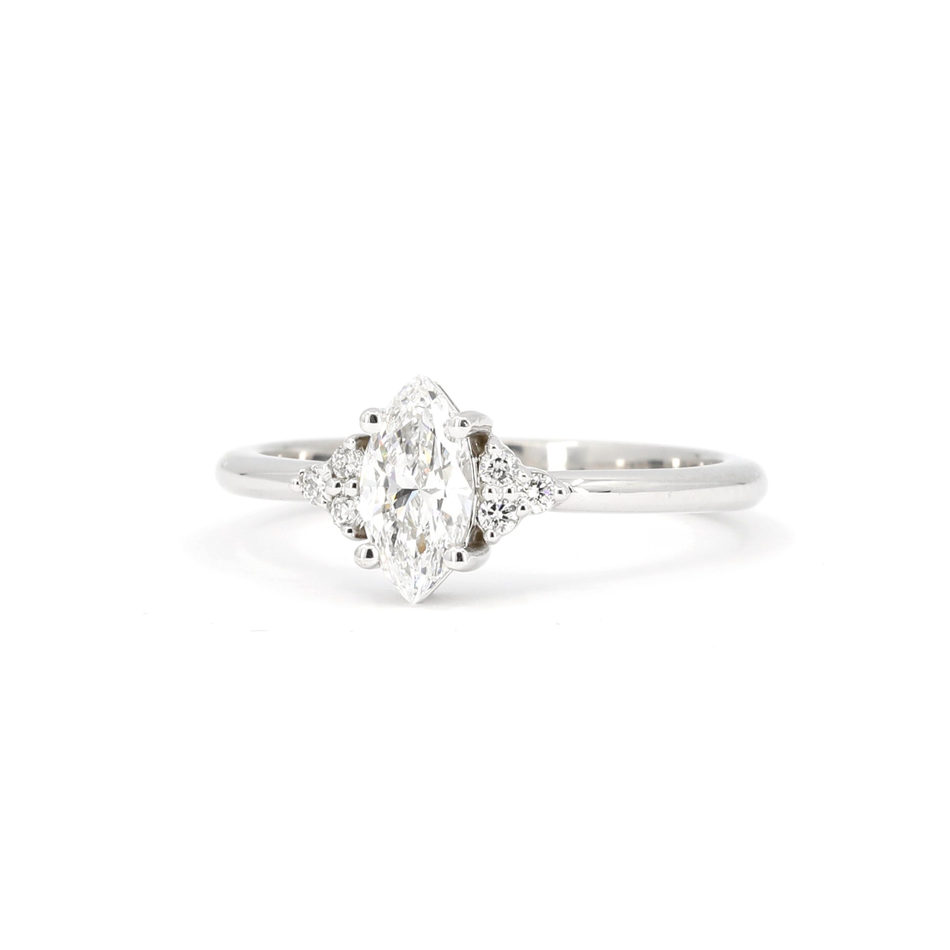 Marquise Diamond Désir White Gold Ring