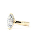 MOVAL DIAMOND HALF BEZEL | Yellow Gold