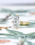 MOVAL DIAMOND HALF BEZEL | Yellow Gold