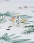 MOVAL DIAMOND HALF BEZEL | Yellow Gold