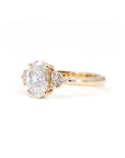 OVAL DIAMOND DESIR | Yellow Gold
