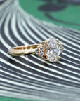 OVAL DIAMOND DESIR | Yellow Gold