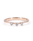BROWN DIAMOND ENGAGEMENT RING & WEDDING BAND | Rose Gold