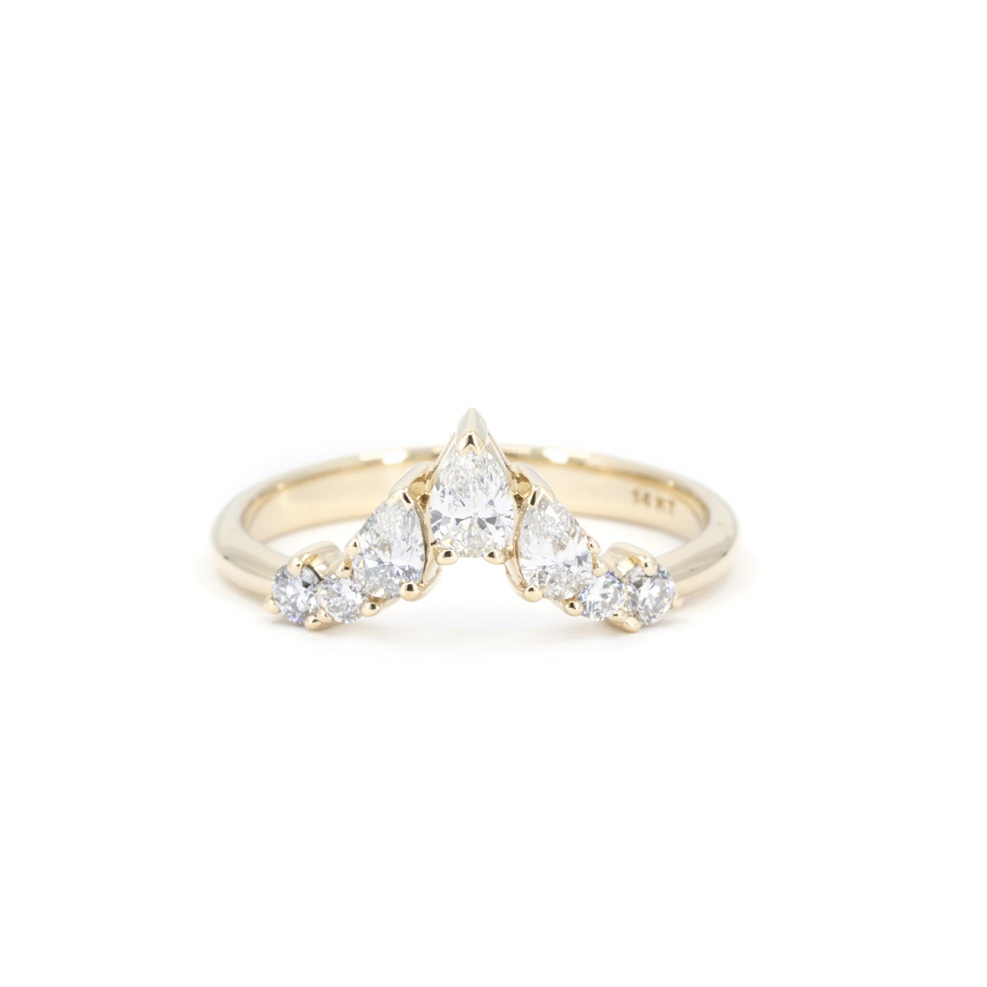 RAISED ROYAL CROWN | Yellow Gold
