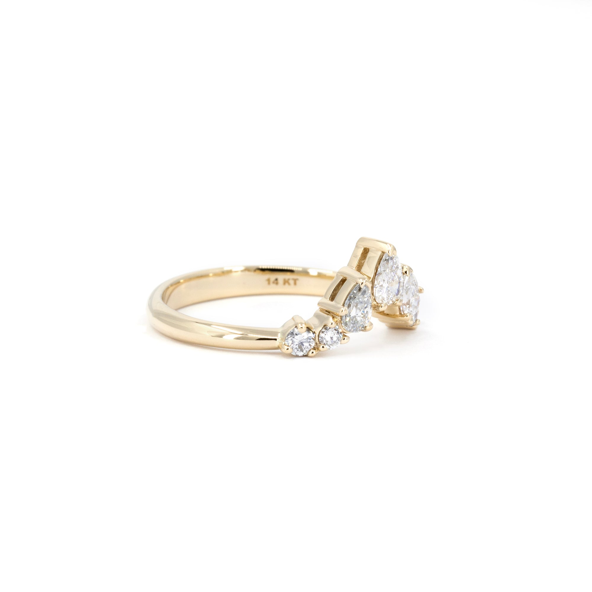RAISED ROYAL CROWN | Yellow Gold